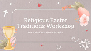 Dini Paskalya Gelenekleri Çalıştayı