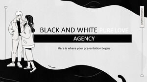 Black and White Pure Love Agency