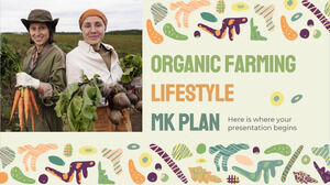 Plan MK de estilo de vida de agricultura orgánica