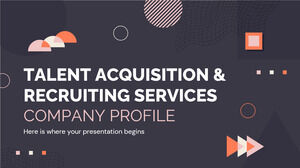 Talent Acquisition & Recruiting Services Company Profile