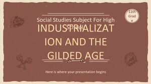 Sozialkundefach für das Gymnasium – 11. Klasse: Industrialisierung und das vergoldete Zeitalter