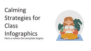 Calming Strategies for Class Infographics