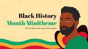 Black History Month Minitheme