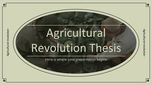 Tesi sulla rivoluzione agricola