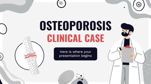 Caz clinic de osteoporoză