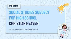 高中社會研究科目 - 九年級：基督教天堂