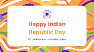 Feliz día de la República India