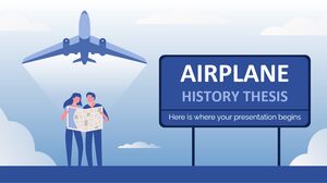 Thèse sur l'histoire des avions