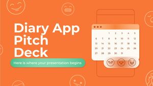 Diary App Pitch Deck