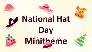 Tema Mini Hari Topi Nasional