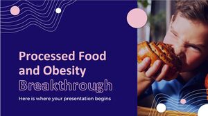 Avance en alimentos procesados ​​y obesidad