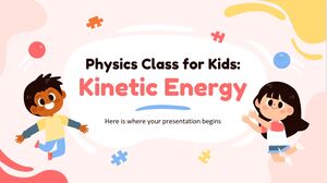 어린이를 위한 물리학 수업: 운동에너지