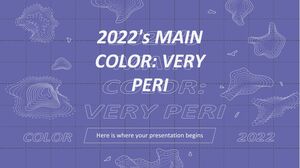 Colore principale del 2022: Molto Peri