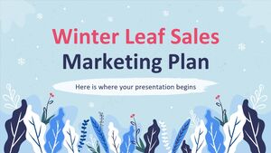 Planul MK de vânzări de frunze de iarnă