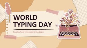 Dia Mundial da Digitação