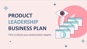 Product Leadership Business Plan