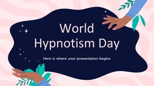 Journée mondiale de l'hypnose
