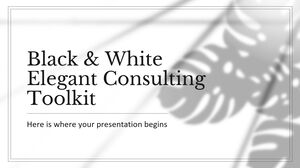 Black & White Elegant Consulting Toolkit
