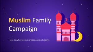 Campagna per la famiglia musulmana
