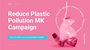 플라스틱 오염 줄이기 MK 캠페인