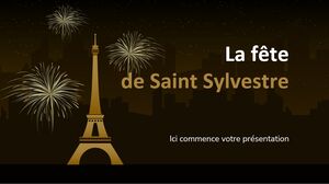 Saint Sylvestre : réveillon du Nouvel An français