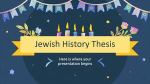 Tesis Sejarah Yahudi