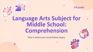 Предмет языкового искусства для средней школы – 7 класс: понимание