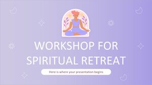 Workshop für spirituellen Rückzug