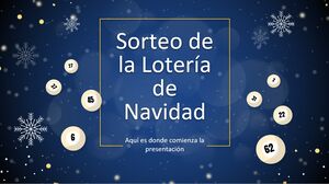 Minitemă spaniolă a loteriei de Crăciun