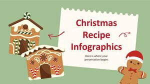 Infografiken zu Weihnachtsrezepten
