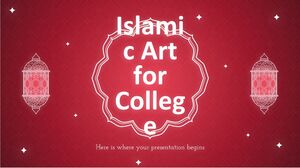 Arte islámico para la universidad