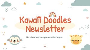 Buletin informativ Kawaii Doodles
