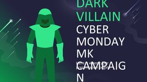 Campagna MK del Cyber ​​Monday del cattivo oscuro