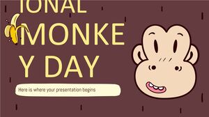 Uluslararası Maymun Günü Mini Teması