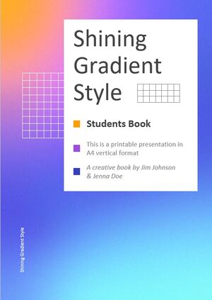 Stil gradient strălucitor: Cartea elevului