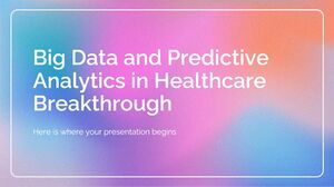 Durchbruch bei Big Data und Predictive Analytics im Gesundheitswesen