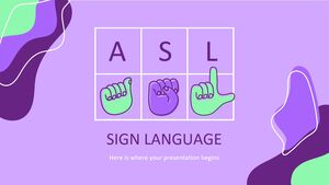 لغة الإشارة ASL