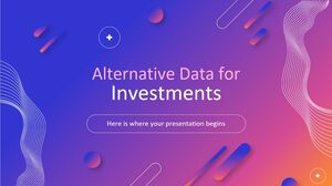 Data Alternatif untuk Investasi