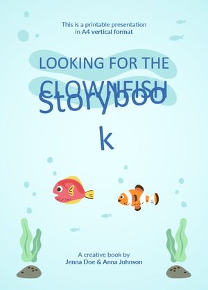 أبحث عن القصص المصورة Clownfish