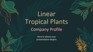 Profil firmy liniowej zajmującej się roślinami tropikalnymi