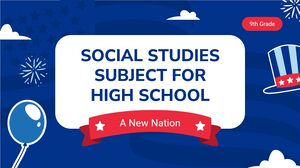 고등학교 사회 과목 - 9학년: 새로운 국가