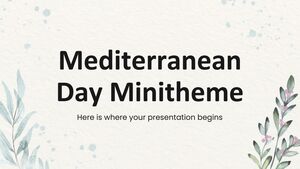 Minitema del Día del Mediterráneo