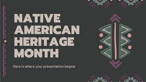 Monat des Erbes der amerikanischen Ureinwohner