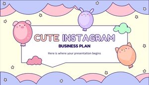 Plan de afaceri drăguț pentru Instagram