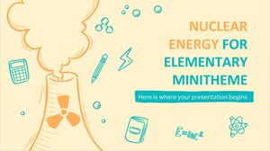 Energia Nuclear para Minitema Elementar