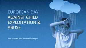 اليوم الأوروبي لمكافحة استغلال الأطفال وإساءة معاملتهم