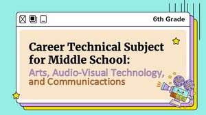 Berufliches technisches Fach für die Mittelschule – 6. Klasse: Kunst, audiovisuelle Technologie und Kommunikation