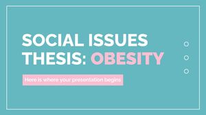 Sosyal Konular Tezi: Obezite