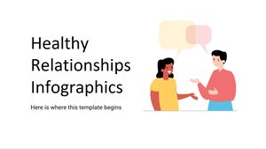 Infografiken zu gesunden Beziehungen