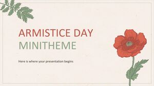 Armistice Day Minitheme